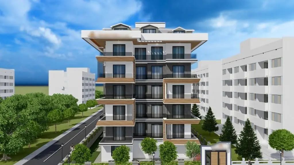 3+1 DUPLEX FLAT IN ALANYA CENTER FROM NEW PROJECT