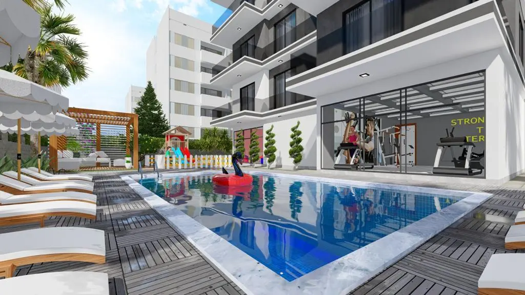 3+1 DUPLEX FLAT IN ALANYA CENTER FROM NEW PROJECT