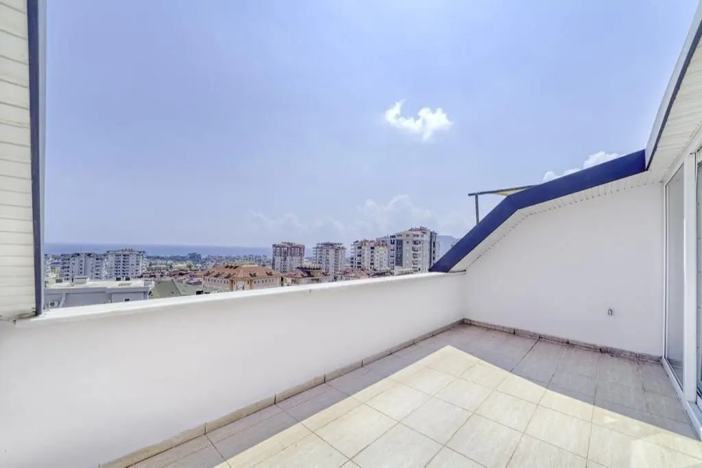 6+2 DUPLEX FLAT WITH SEA VIEW IN ALANYA TOSMUR