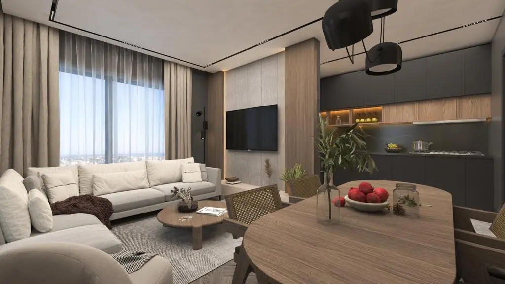 APARTMENT 2+1 FROM A PROJECT IN THE CENTER OF ALANYA