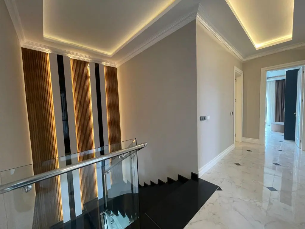 LUXURY 3+1 DUPLEX APARTMENT WITH SEA VIEW IN ALANYA OBA