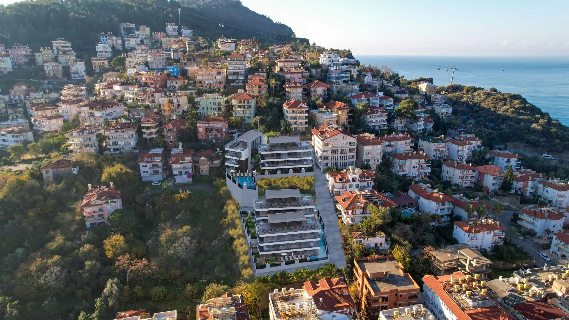 AMAZING RESIDENTIAL PROJECT IN ALANYA CASTLE