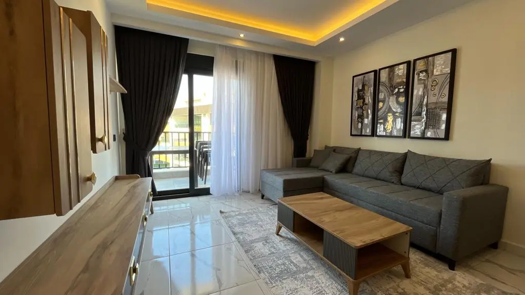 NEW AND FURNISHED 2+1 APARTMENT IN ALANYA, OBA