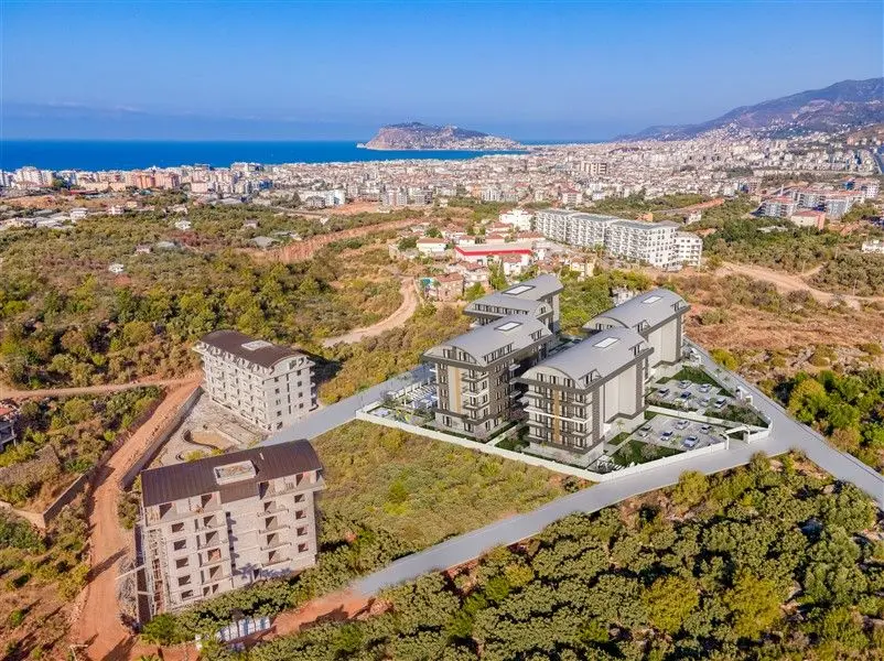 1+1 FLAT FROM A GREAT HOUSING PROJECT IN ALANYA OBA