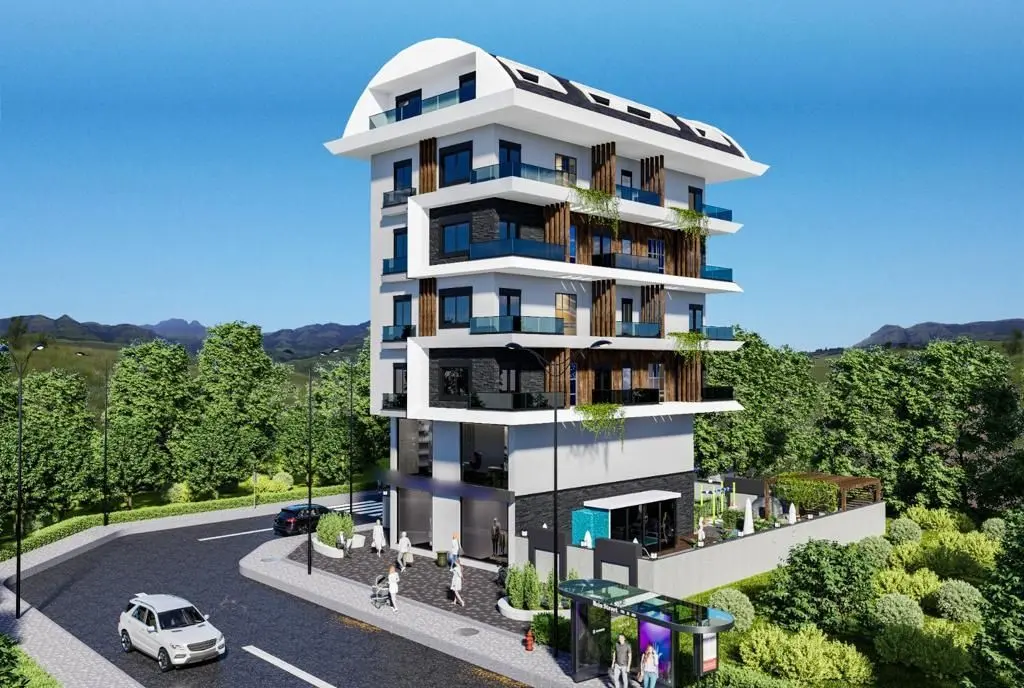 1+1 FLAT FROM NEW BOUTIQUE HOUSING PROJECT IN ALANYA KARGICAK