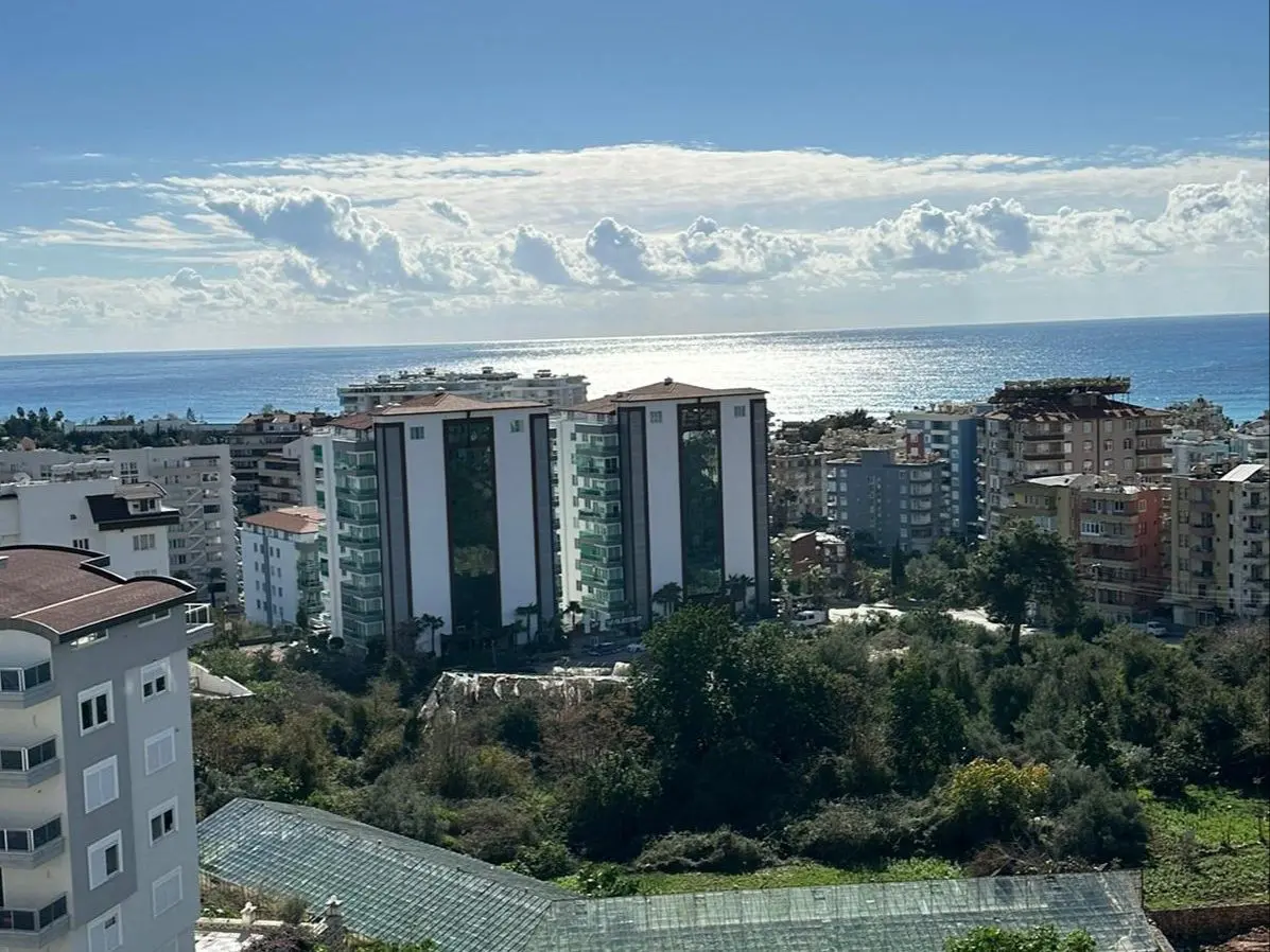 APARTMENT 2+1 WITH PERFECT SEA VIEW IN TOSMUR
