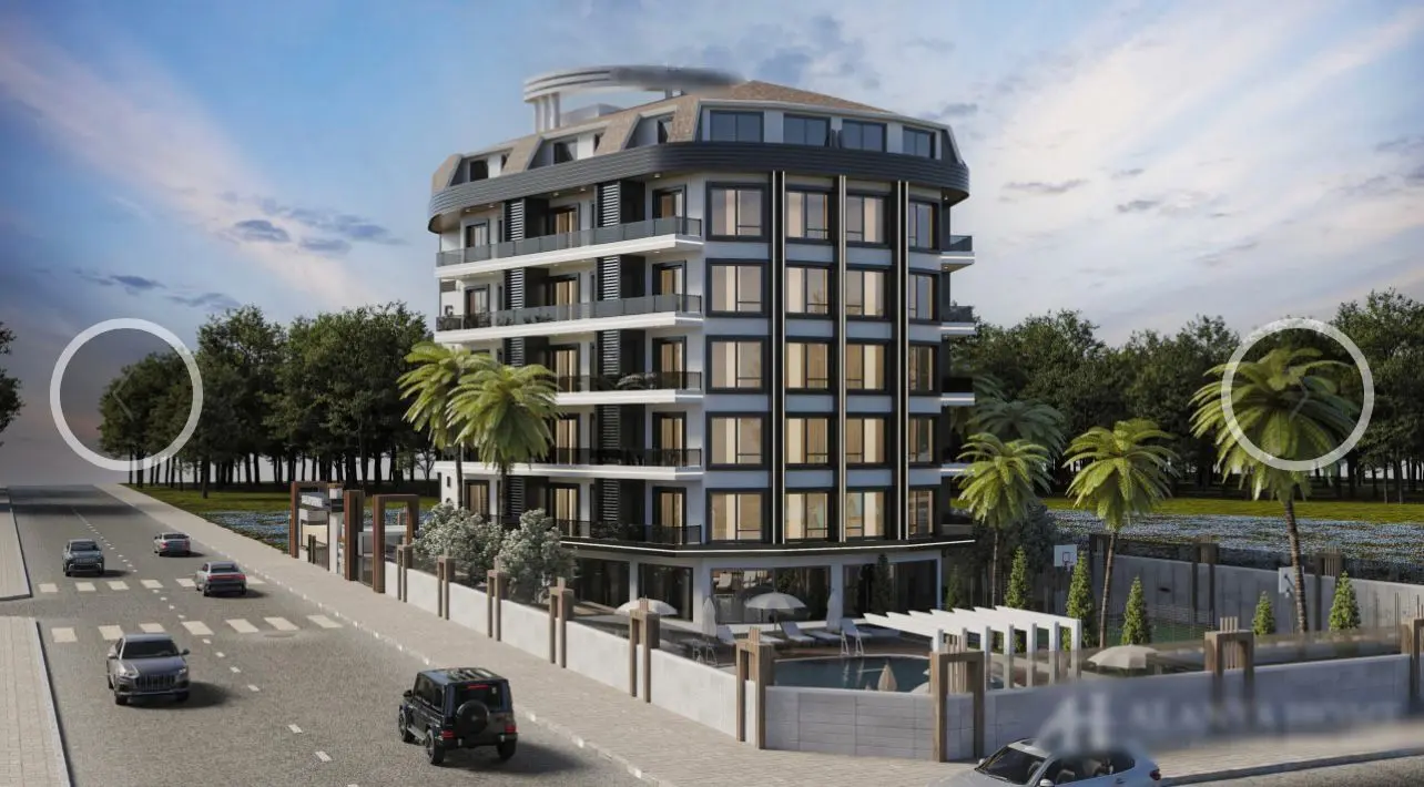 1+1 FLAT FROM NEW PROJECT IN ALANYA KESTEL