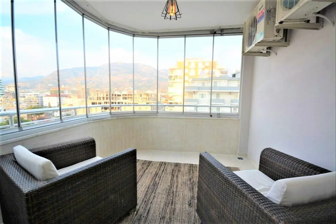 FULLY FURNISHED 2+1 APARTMENT WITH SEA VIEW IN MAHMUTLAR