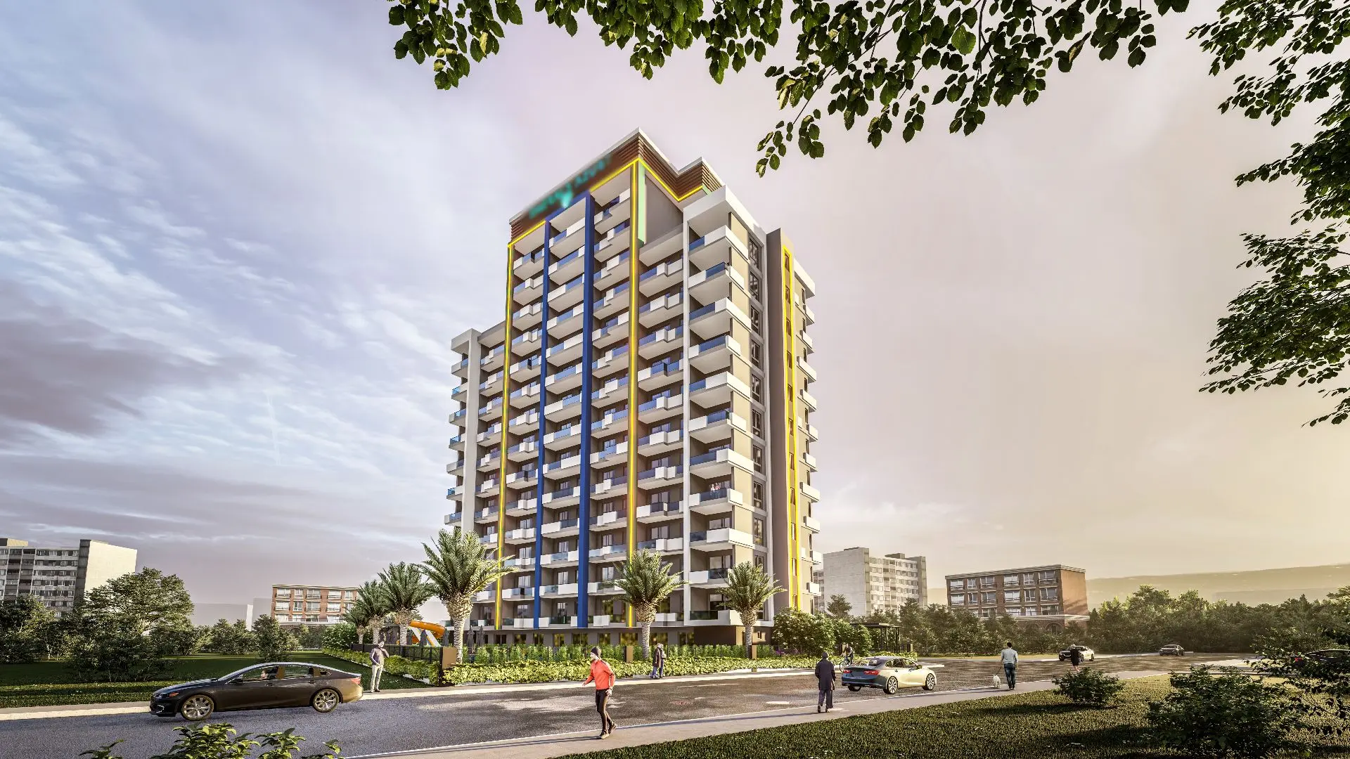 NEW FULL ACTIVITY RESIDENTIAL PROJECT IN MERSIN
