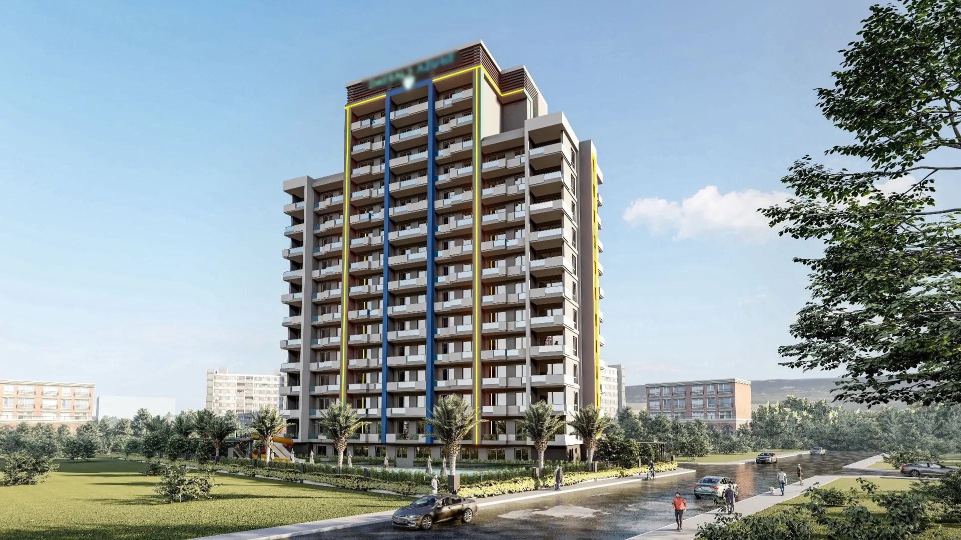NEW FULL ACTIVITY RESIDENTIAL PROJECT IN MERSIN