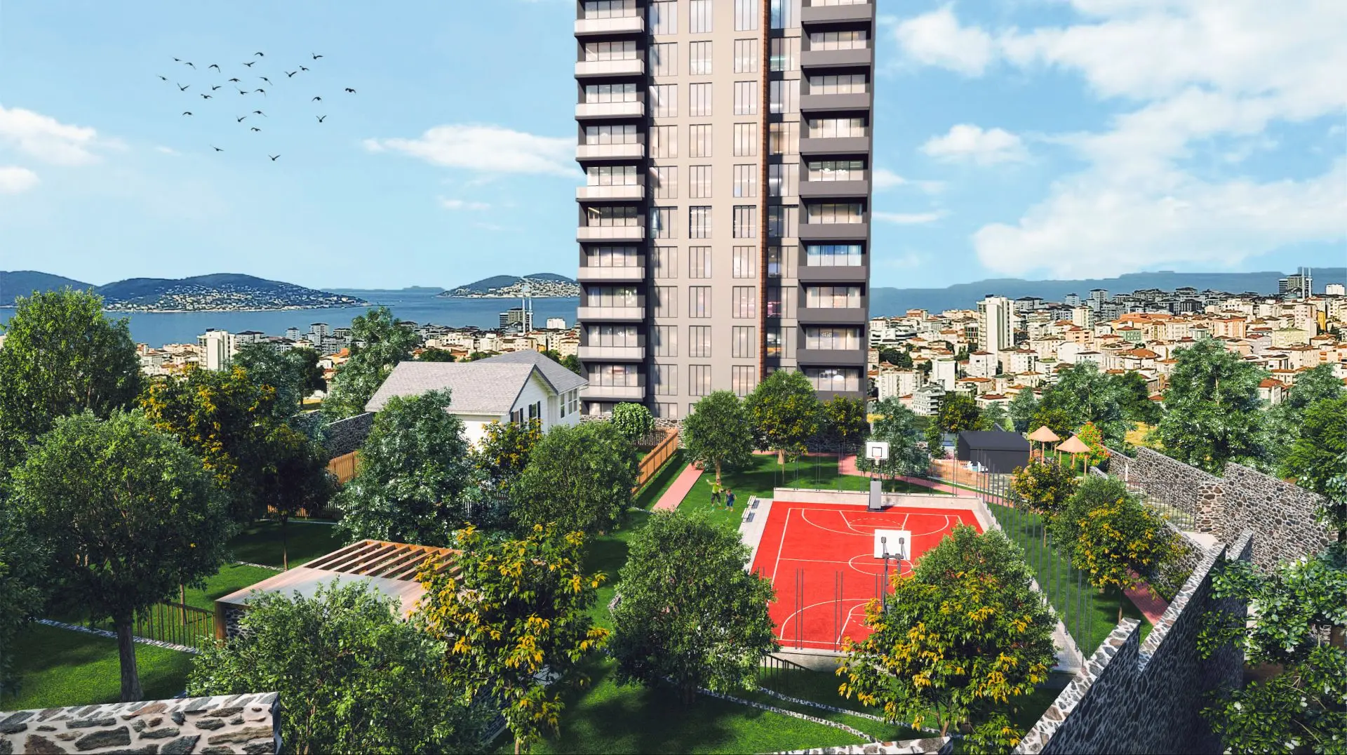 NEW FULL ACTIVITY COMPLEX PROJECT IN ISTANBUL