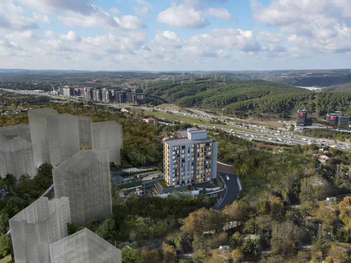 NEW NATURE VIEW HOUSING PROJECT IN ISTANBUL