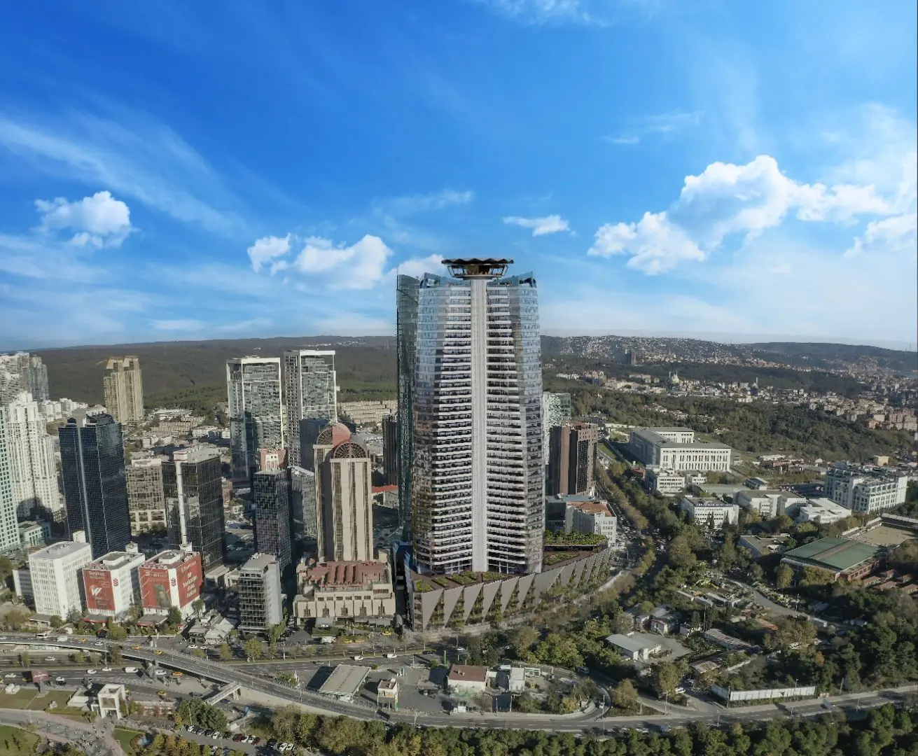 NEW LUXURIOUS PROJECT WITH ITS EXCELLENT VIEW IN ISTANBUL