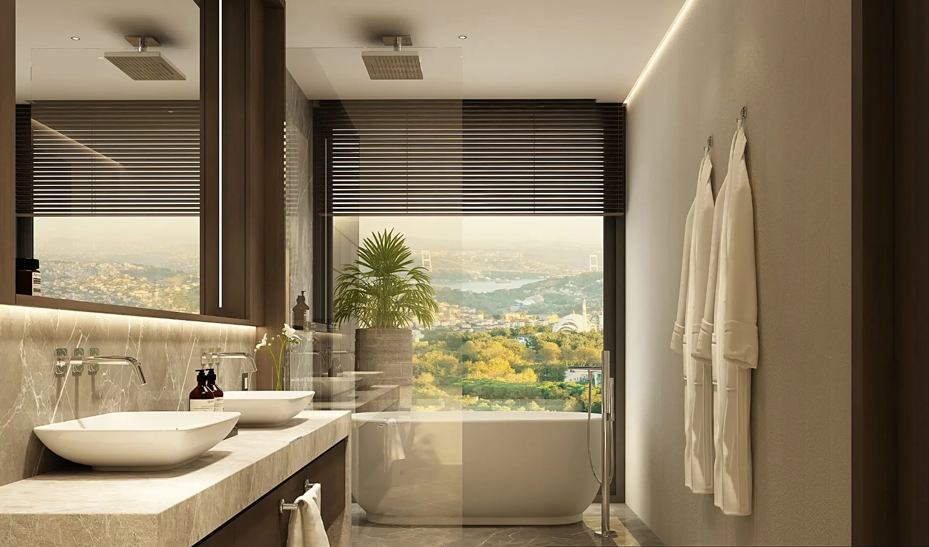 NEW LUXURIOUS PROJECT WITH ITS EXCELLENT VIEW IN ISTANBUL