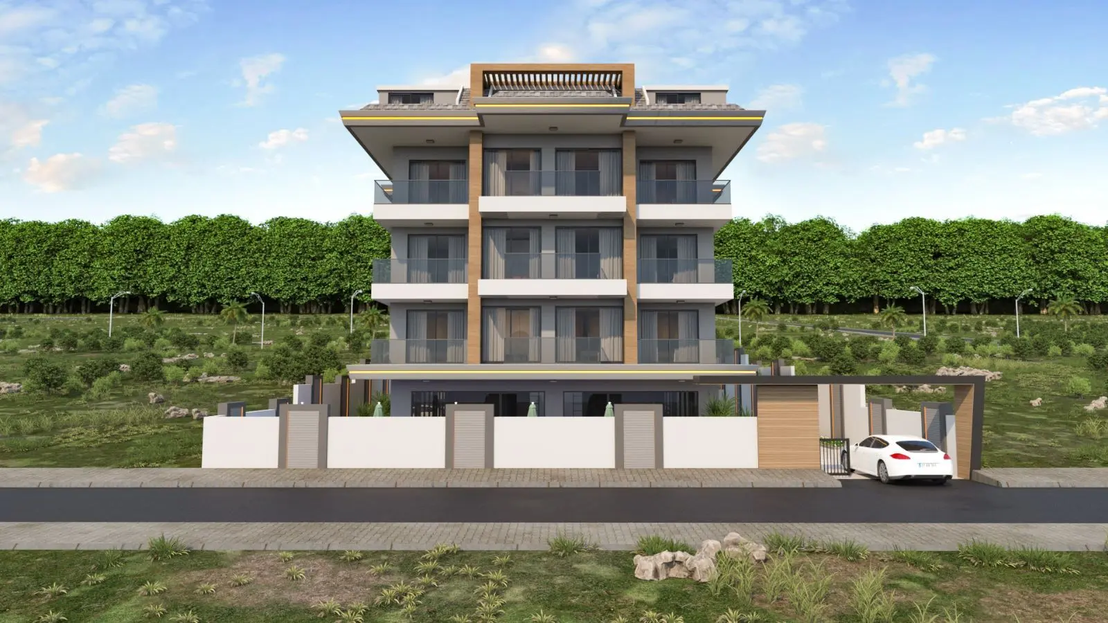 NEW PROJECT WITHIN WALKING DISTANCE TO THE FAMOUS CLEOPATRA BEACH