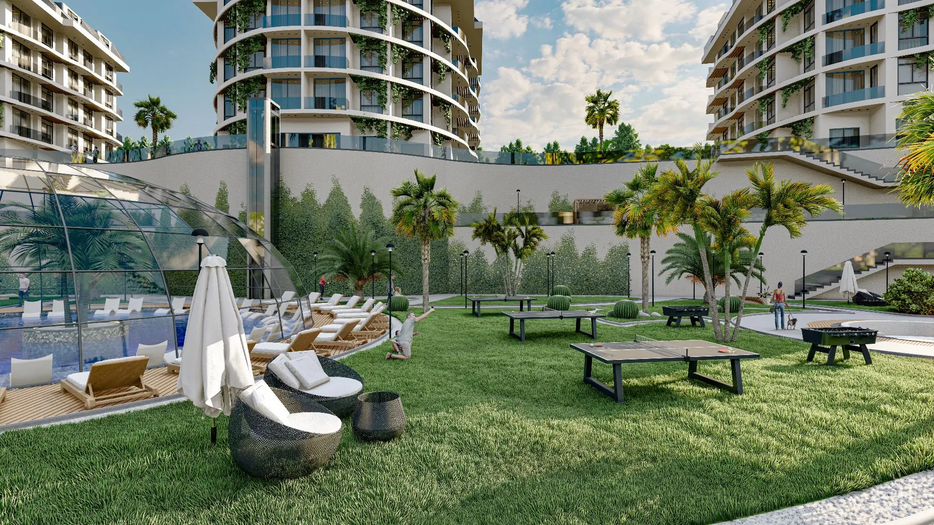 LUXURIOUS PROJECT STARTING IN KARGICAK, ALANYA
