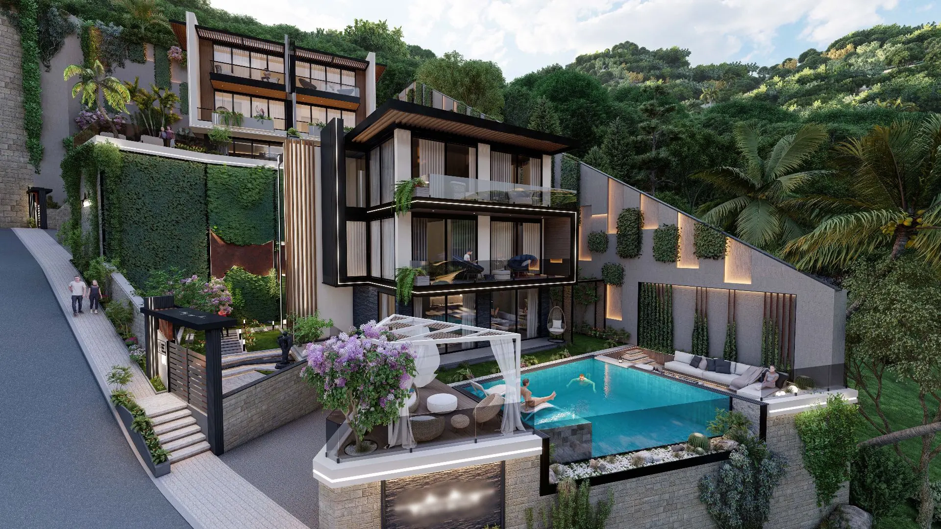 A PERFECT VILLA PROJECT IN BEKTAŞ - ALL ALANYA IS UNDER YOUR FEET!