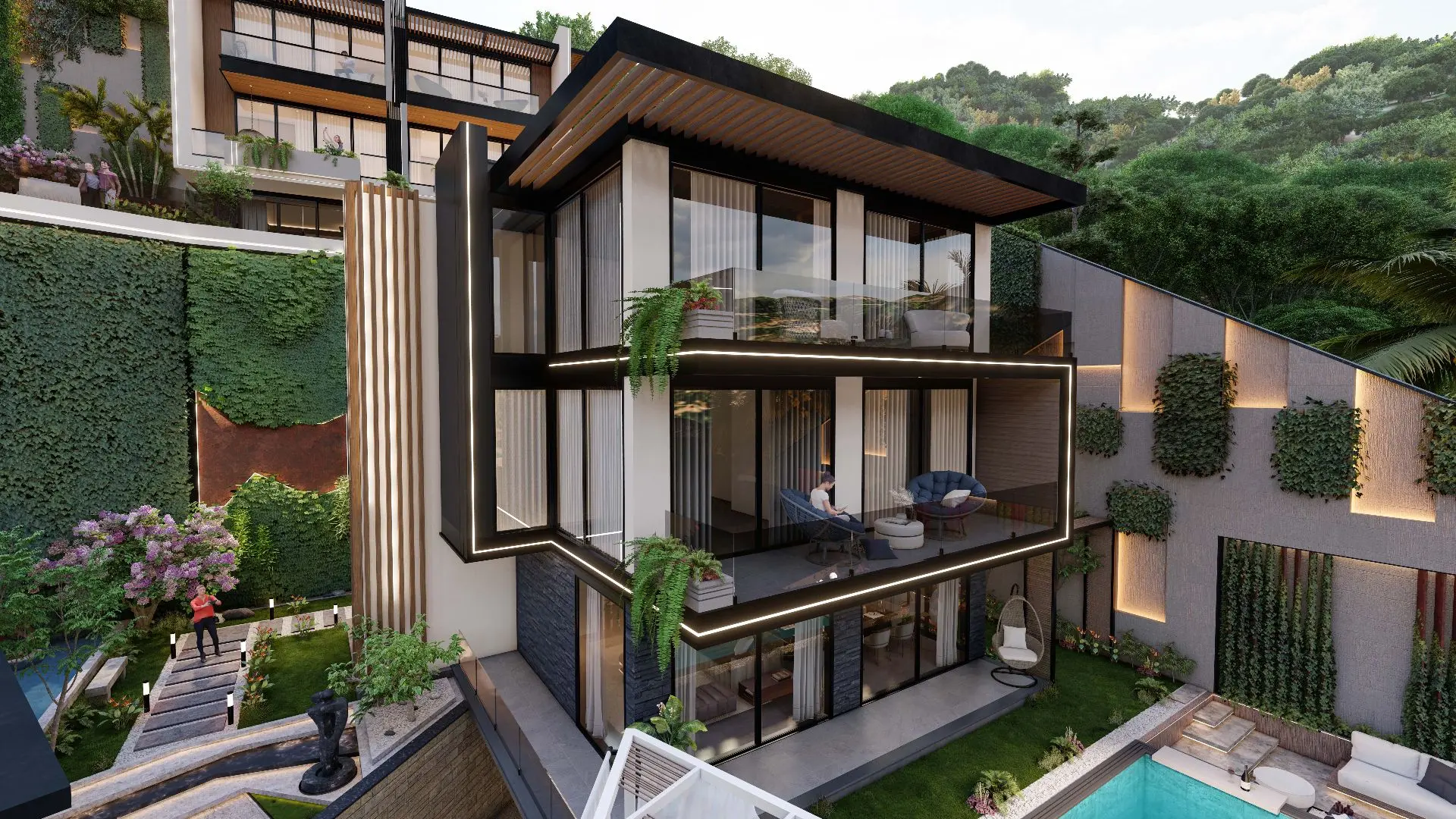 A PERFECT VILLA PROJECT IN BEKTAŞ - ALL ALANYA IS UNDER YOUR FEET!