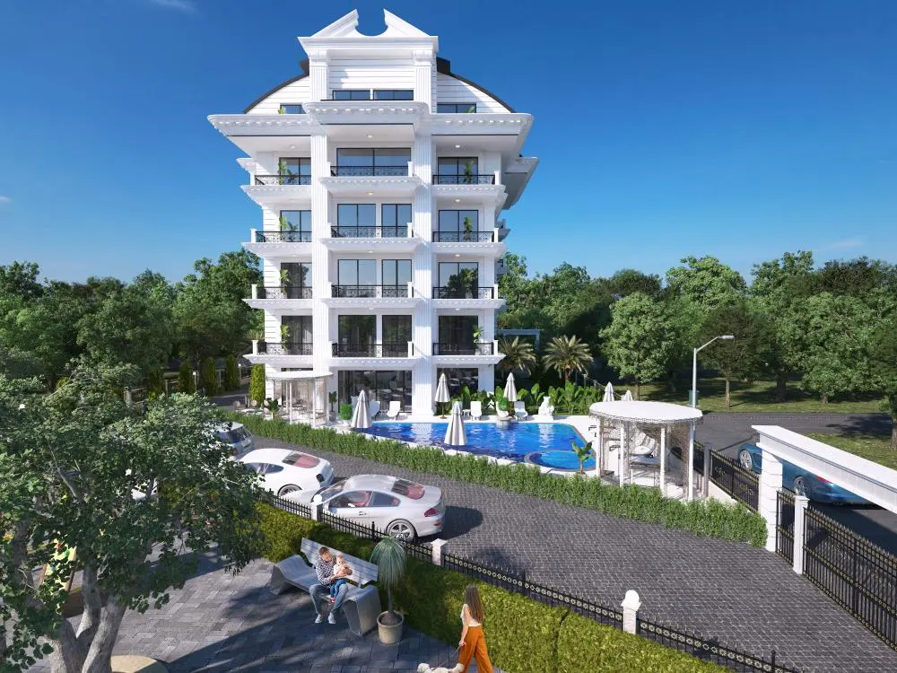 NEW BOUTIQUE HOUSING PROJECT IN ALANYA OBA