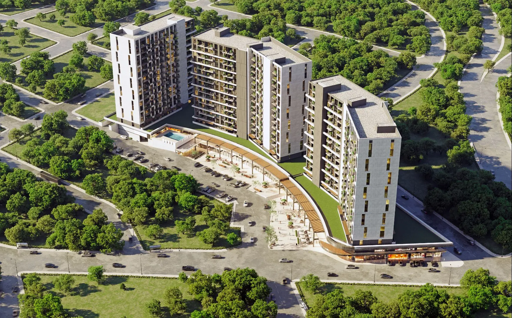 NEW PROJECT WITH 1+1 AND 2+1 FLATS IN MALTEPE, ISTANBUL