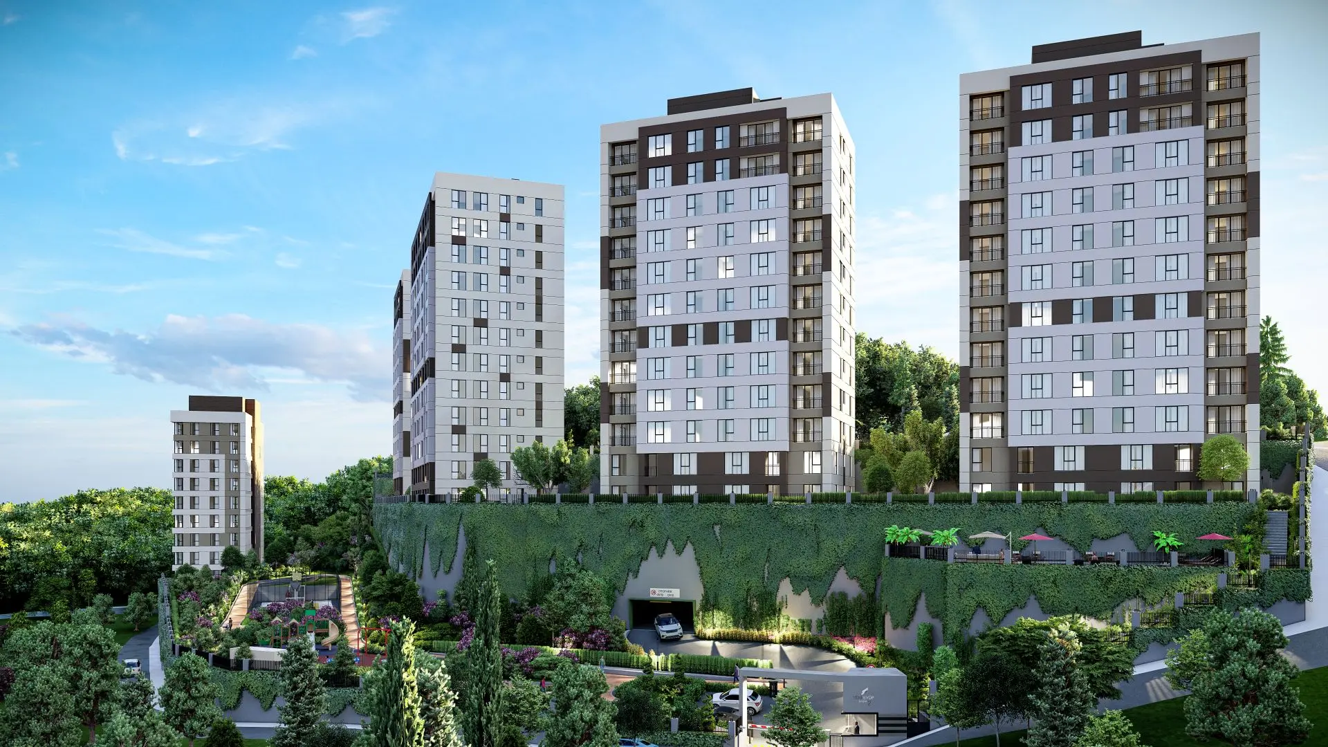 FLATS IN ISTANBUL KARTAL CLOSE TO ACCESS LOCATIONS FROM 1+1 TO 3+1
