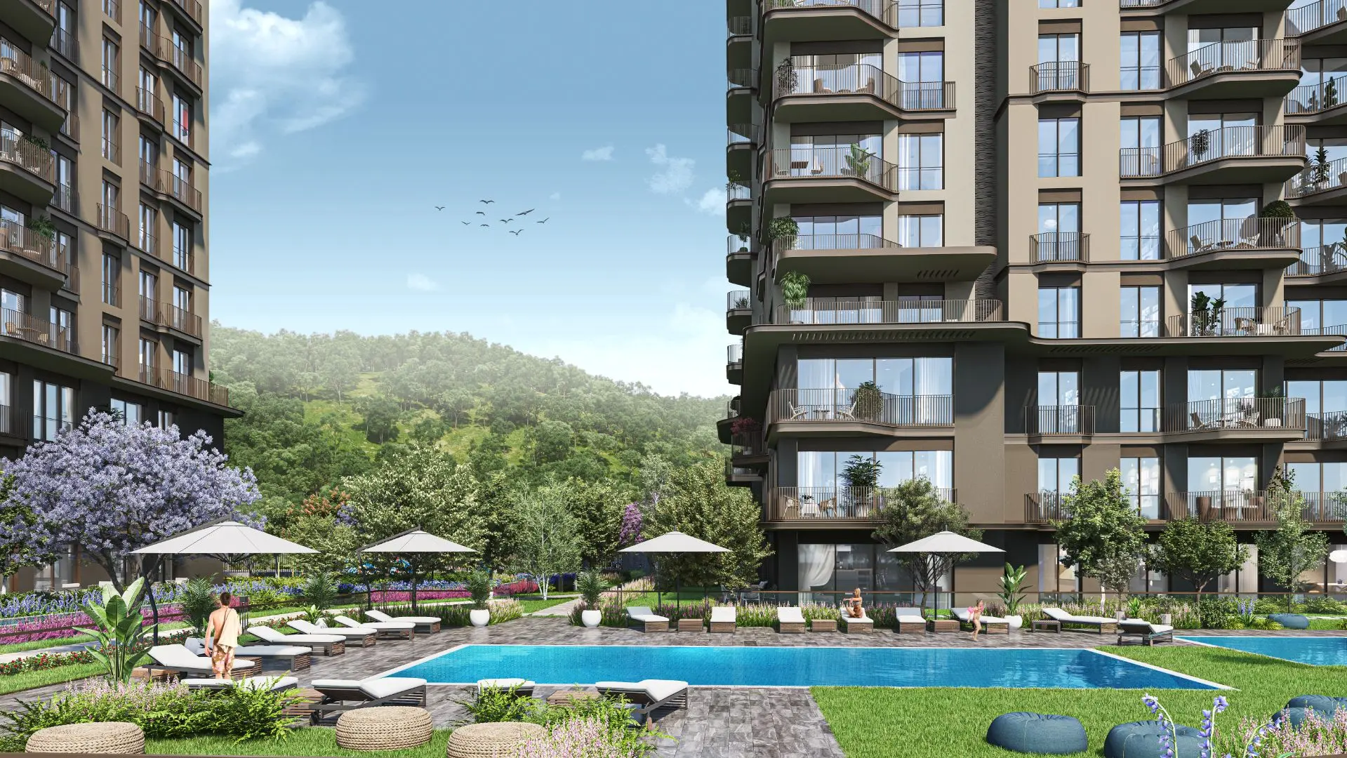 A NEW PROJECT IN SARIYER, ISTANBUL, TO ENSURE YOU TO BE INTO NATURE
