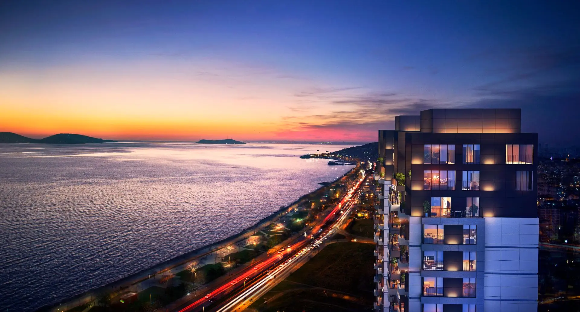 NEW PROJECT WITH SEA VIEW AND NEAR THE SEA IN KARTAL, ISTANBUL