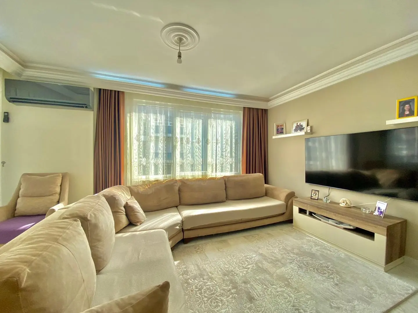 2+1 FURNISHED FLAT FOR CITIZENSHIP IN ALANYA OBA