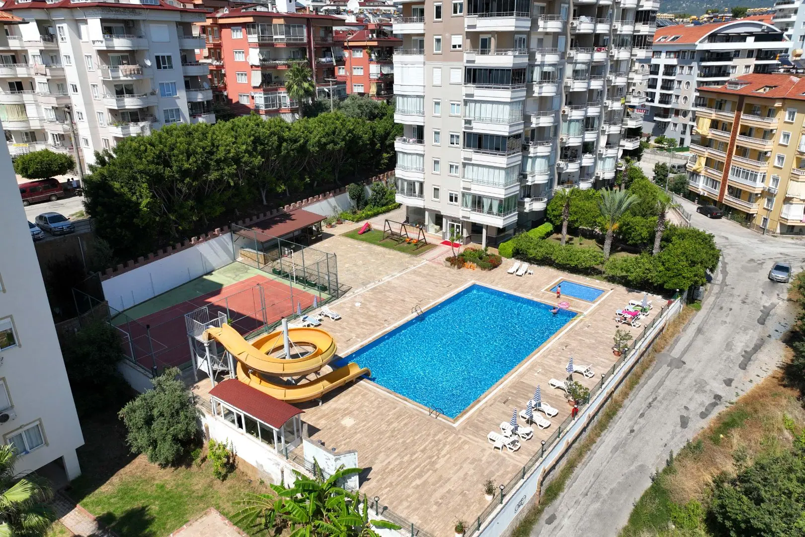 2+1 FURNISHED CITY VIEW FLAT IN ALANYA