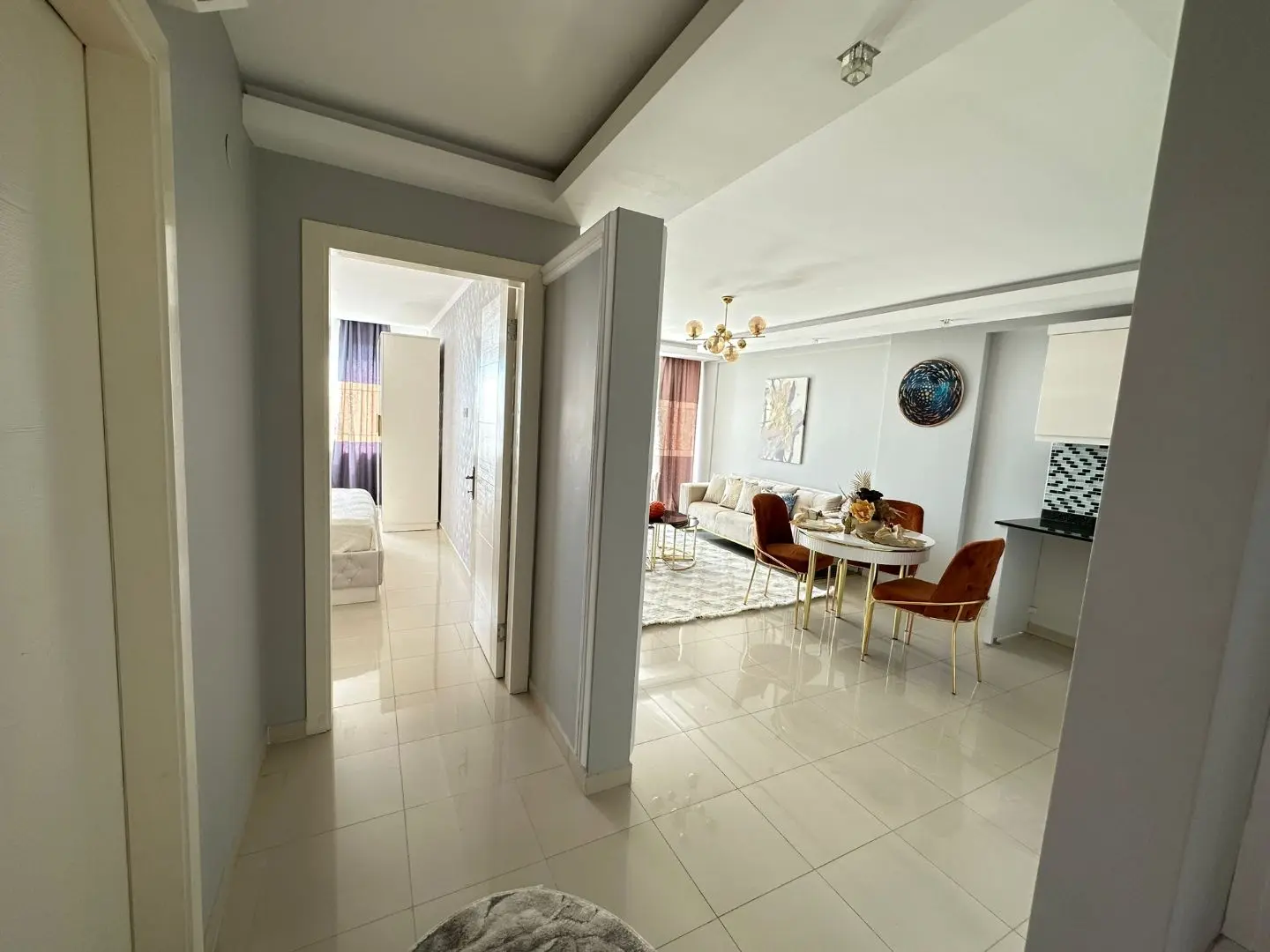 70m2 LARGE 1+1 FURNISHED FLAT IN TOSMUR