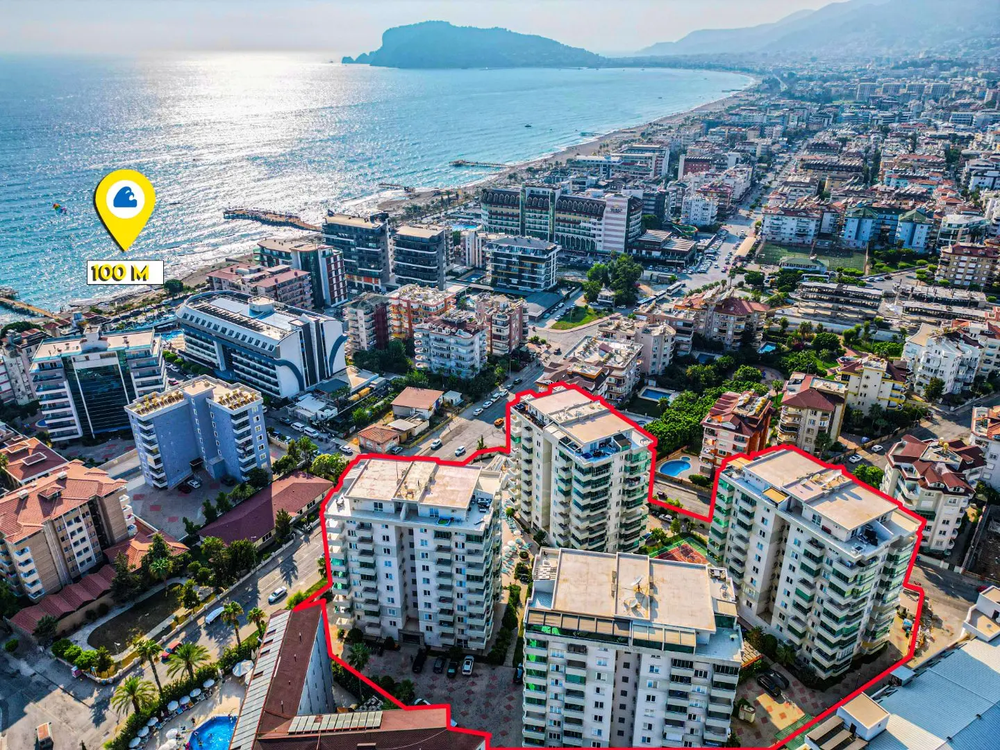 2+1 FLAT IN A FULL ACTIVITY SITE IN ALANYA TOSMUR