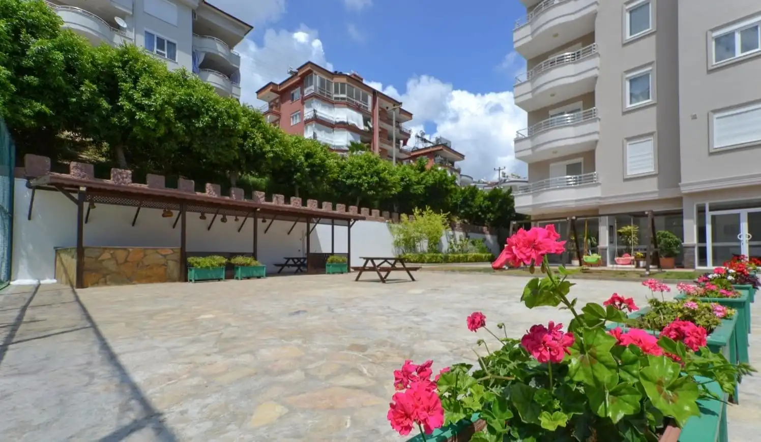 1+1 FURNISHED FLAT WITH SEA VIEW IN CİKCİLLİ