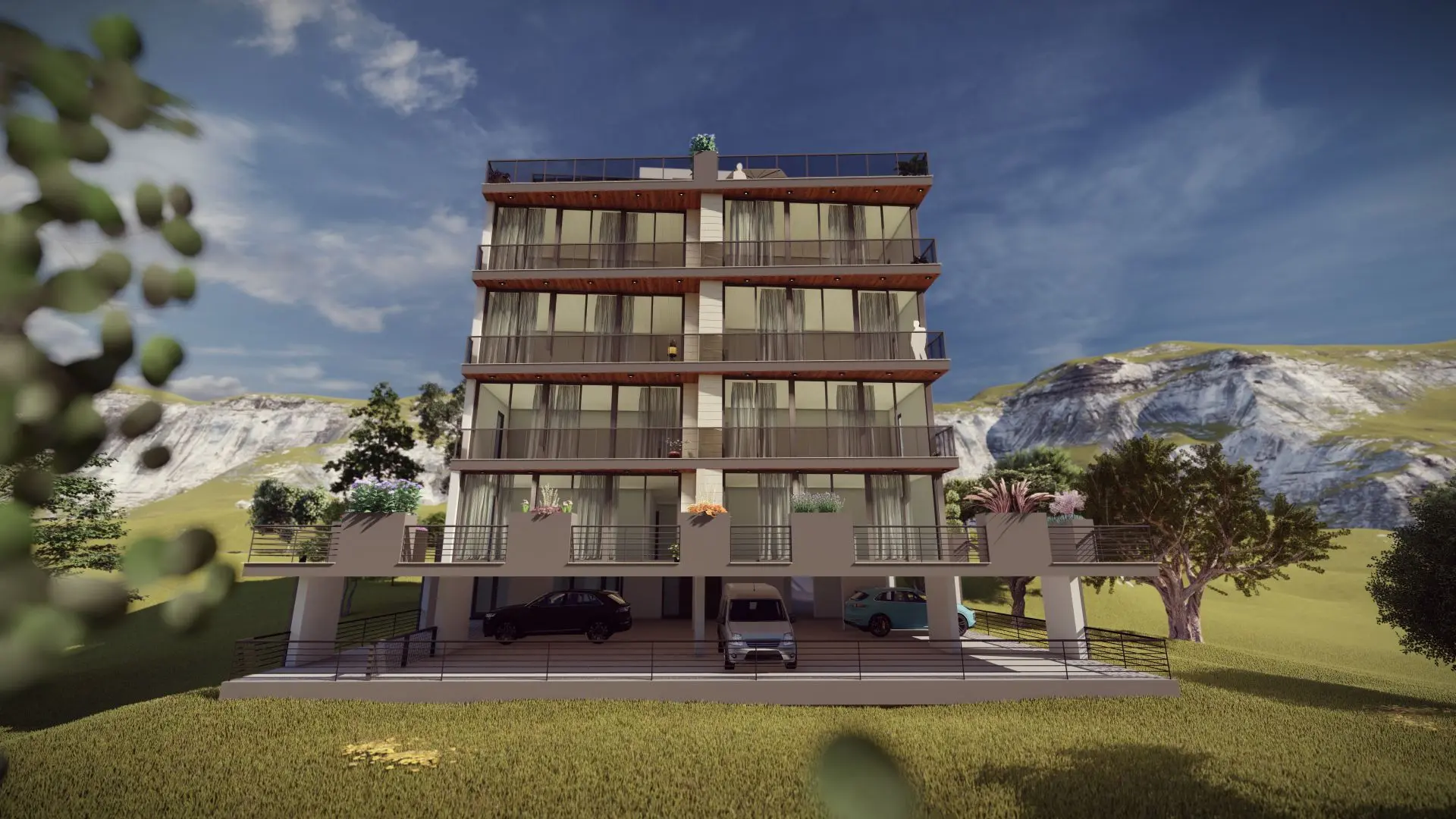 NEW PROJECT WITH MODERN DESIGN IN KYRENIA, CYPRUS