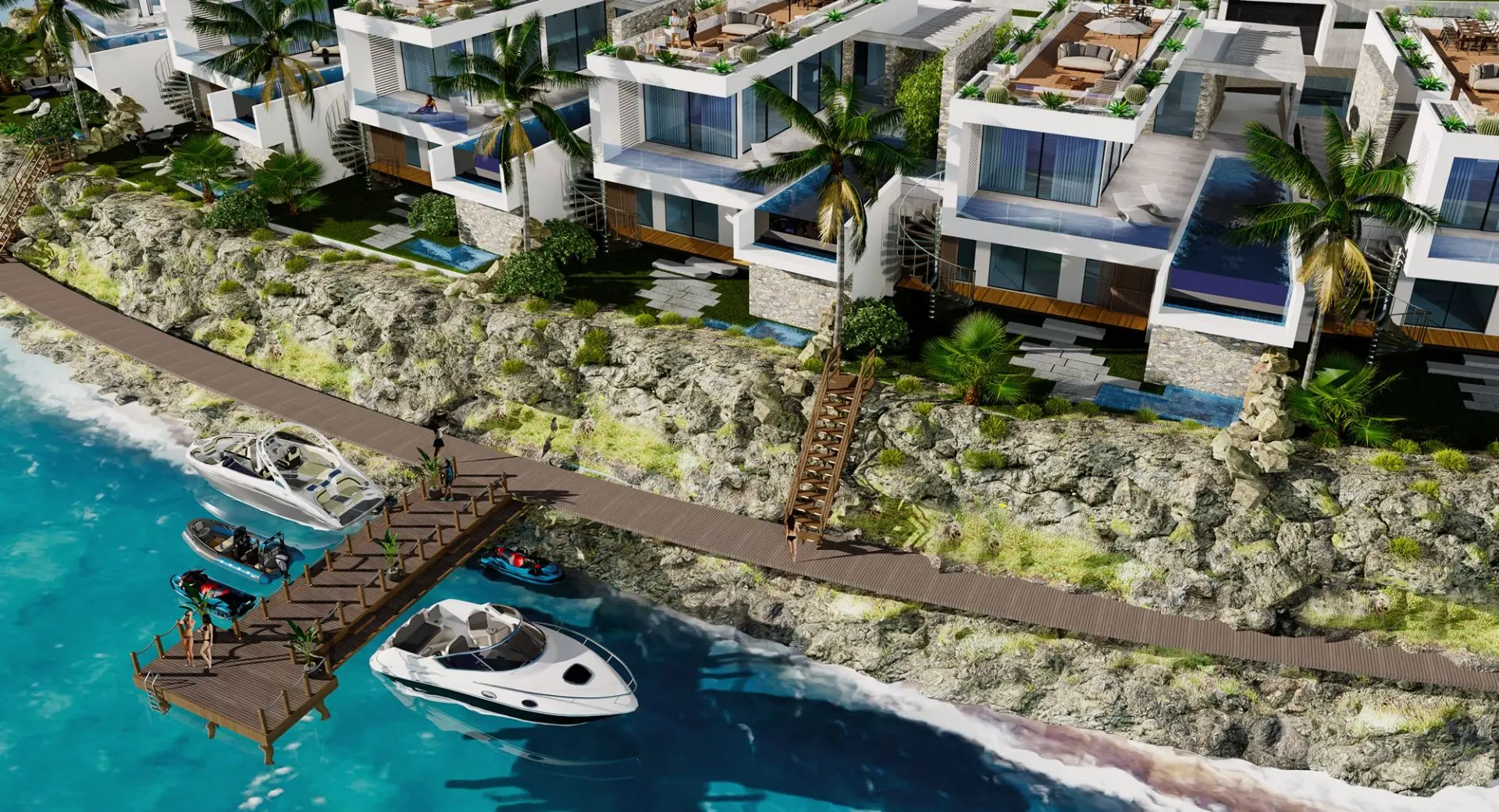 CYPRUS PROJECT OFFERING VILLAS AND APARTMENTS TOGETHER
